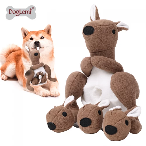 Kangaroo Hidden Food Educational Dog Toys Sniffing Toys