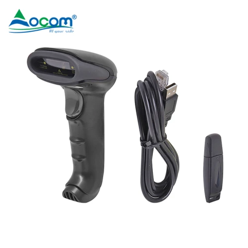 (OCBS-W013)Pos System Wireless Barcode Scanner 2.4G Or Bt 1D Laser Scanner