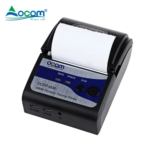 OCOM Brand Wireless Android IOS Portable Mini Thermal printer for 58mm ...