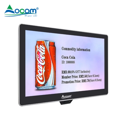 OCPC-004 OCOM 15.6 Inch Windows Android 2D Barcode Reader Pos Cash ...