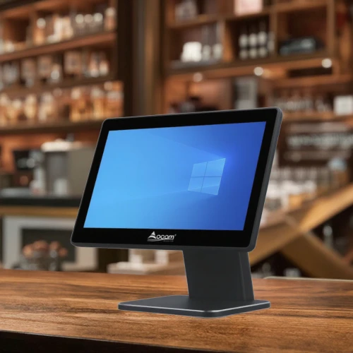 Dual Screen Windows 11 All-in-One Electronic Cash Register POS 15 Inch ...