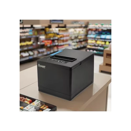 POS 80mm Thermal Receipt Printer Machine With Auto Cutter for Supermarket