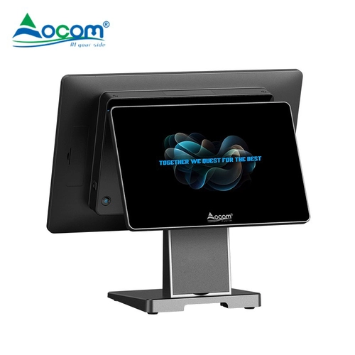 OCOM 15.6 Inch Industrial POS System Restaurant All-in-One Capacitive ...