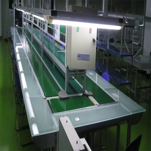 high quality newest design LED assembly line belt conveyor workbench ...