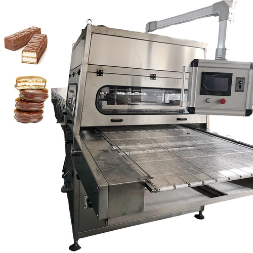 China Chocolate Enrobe Machine for Coating Cookie Factory, China Small ...