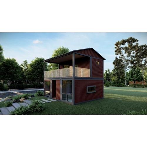 porcelana Ventas de modelos de casas de contenedores prefabricados de paquete plano en Sudáfrica -3X01 fabricante