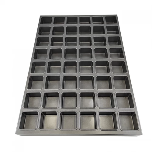 square cupcake pan factory, bulk square muffin tray, industrial muffin