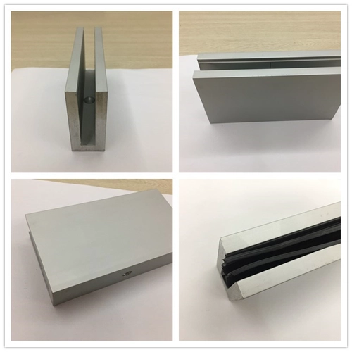 Aluminum u channel use for 12mm glass fencing or deck channel for balcony