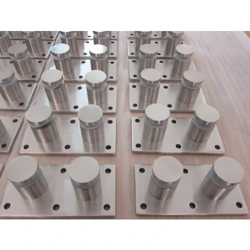 Frameless Stainless Steel Balcony Railing Glass Standoff Pins Railing ...
