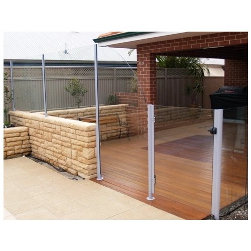 Safety aluminum railing for family has baby