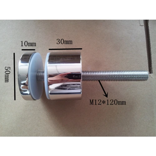 Stainless steel glass standoff pins diameter 50 for balcony and ...