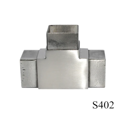 wrought iron railing parts stainless steel square tube corner connector