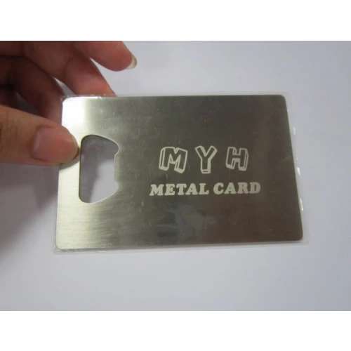 Metal Card Bottle Opener