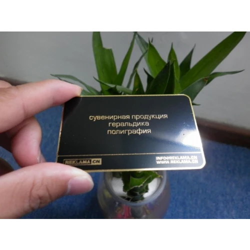 China black metal business cards cheap price manufacturer