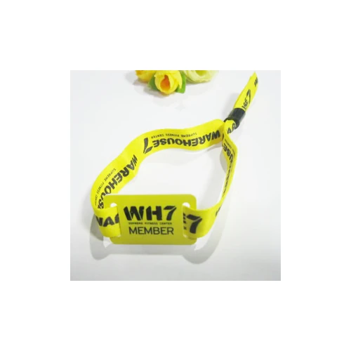 tissus imprimés personnalisé bracelet RFID