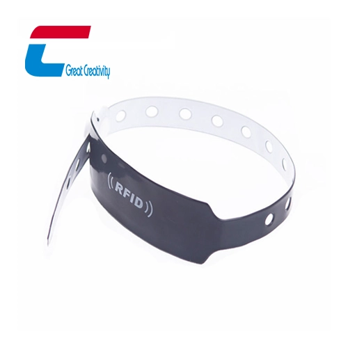 中国 一次性PVC RFID腕带防水 制造商