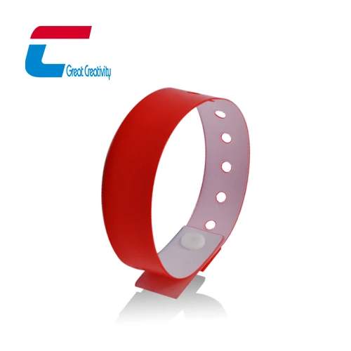 使い捨て医療pvc rfidリストバンド