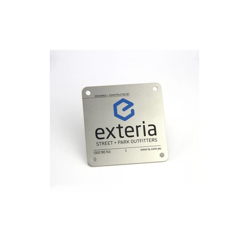 gravierte Metall Namensschilder