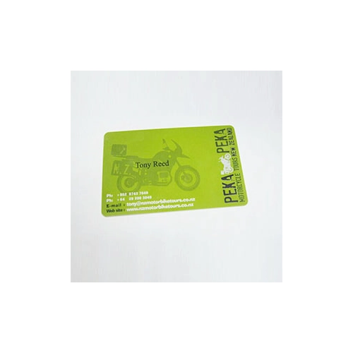 plastic contactless card printing