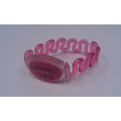 stretchy plastic waterproof mifare ultralight hf rfid wristband