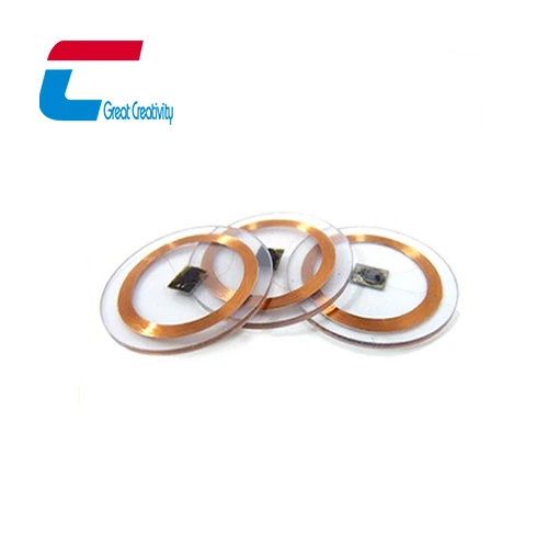 中国 用于资产跟踪的透明环氧树脂 RFID 硬币标签 制造商