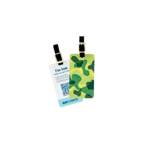 tags de viagem para única peça de bagagem