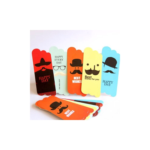 marcadores de papel único para los libros