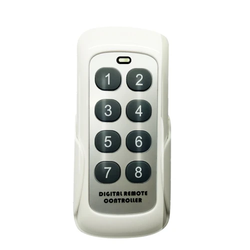 Universal 8 buttons 433 mhz wireless rf remote control