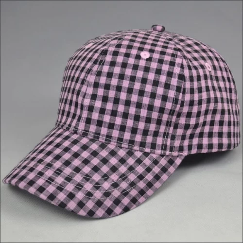 Leather strap baseball cap