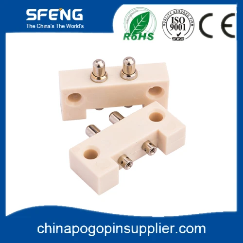 China Customized brass gold plated pogo pin connector made in China manufacturer