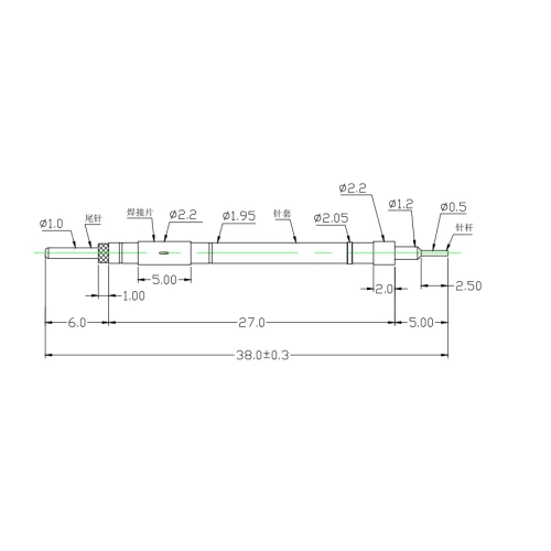 SFENG Switching probe pin Spring Contact Probe