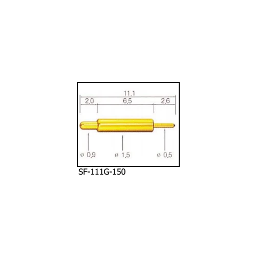 Ghim Pogo có lò xo gắn trên bề mặt