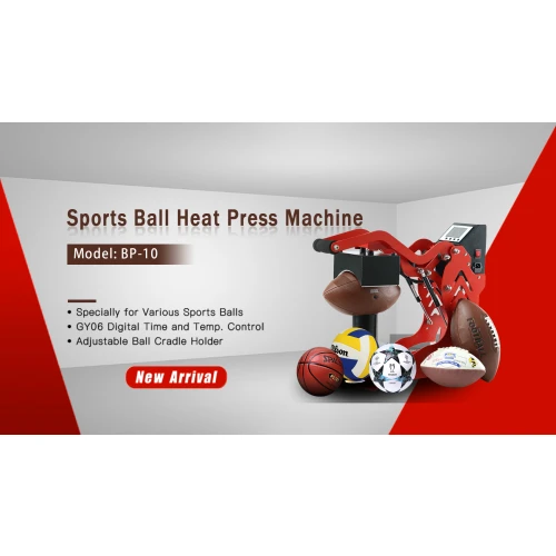 Ball Logo Printing Sports Ball Heat Press BP10 Microtec Heat Press Factory Pioneering Heat