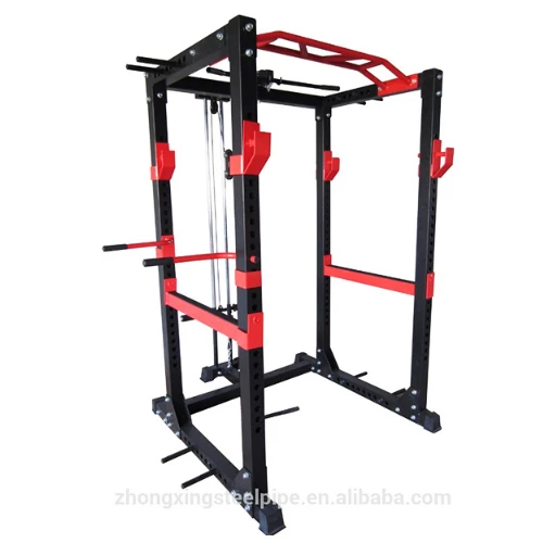 Power Rack with Lat Attachment