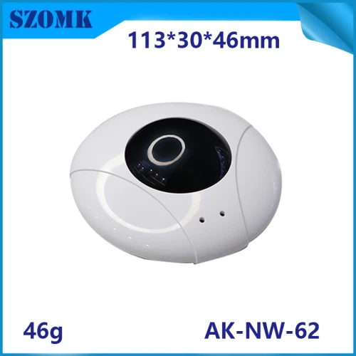 Newest model network wireless housing router AP plastic enclosure round ...