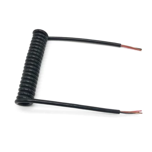 PVC Spiral Cable, Curly Flex, Retractable Flex