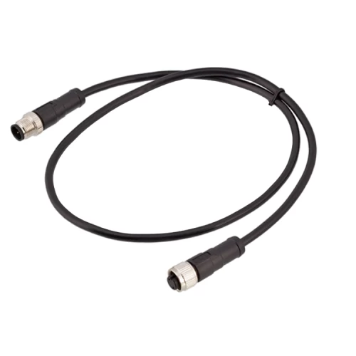 M12 2 pin male cable China supplier,M12 2 pin female cable China ...