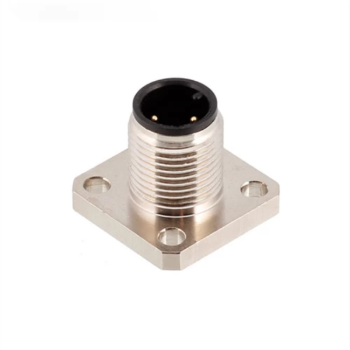 M12 square panel mount connector China supplier,M12 6 pin square connector China manufacturer