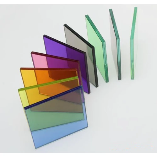 10.76mm multicolor toughened laminated glass,China colored laminated