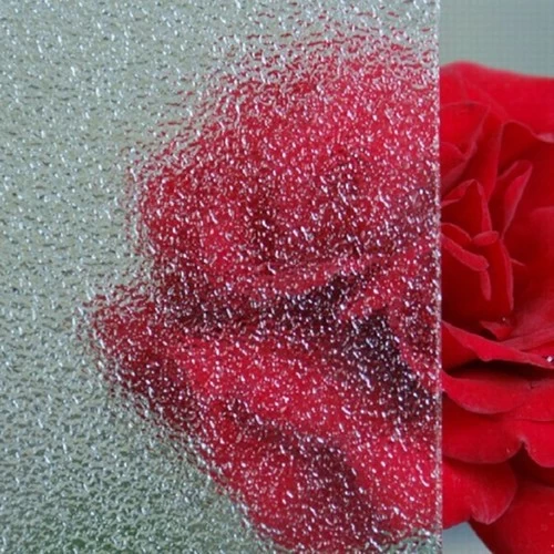 5mm clear nashiji patterned glass, high quality 5mm nashiji glass cost