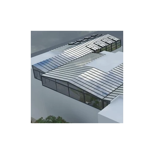 安全強化ガラスの温室の屋根、強化ガラスの温室パネル、温室のための屋根の天窓のガラス