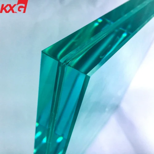 China low iron tempered laminated glass factory, 21.52mm ultra clear