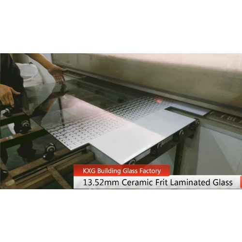 China supplier 13.52mm ceramic frit lamianted glass, building glass ...