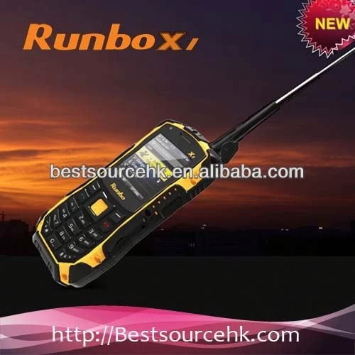 Rugged IP67 walkie-talkie Runbo X1 waterproof dustproof shockproof ...