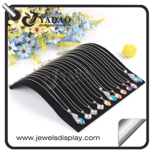 Beautiful black acrylic necklace pandent display stand holder made in China