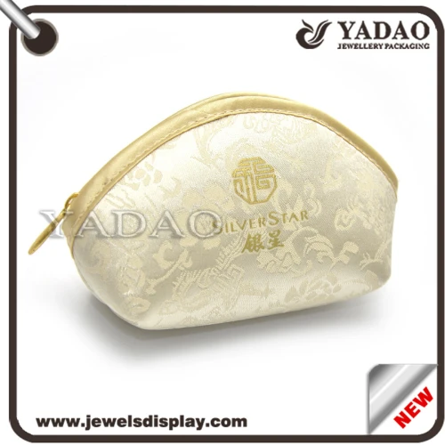 Good quality cloth jewelry bag for necklace bangle ring etc. jewelry set made in China
