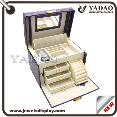 Good quality whole jewelry display box for ring necklace pendant etc. made in China