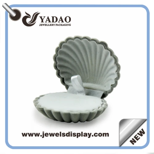 Hohe Qualität Kunden Velvet Jewelry Box & Box Schmuck & Beflockung Schmuckschatulle Schmuck Verpackung Box