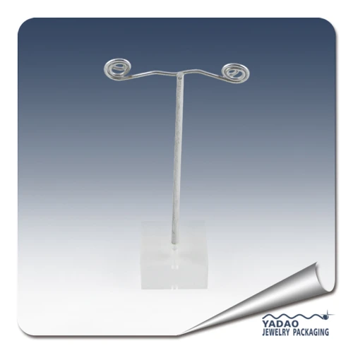 Hochwertige Ohrringhalter Acryl-Display steht ESZ0020
