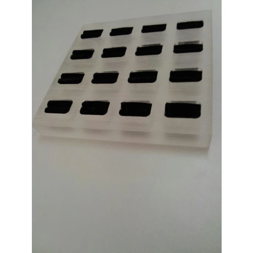 Hot sale good quality top beauty transparent acrylic ring trays holder and organizer  for jewellery shop counter and window exhibition and presentor with logo and sample available made in China